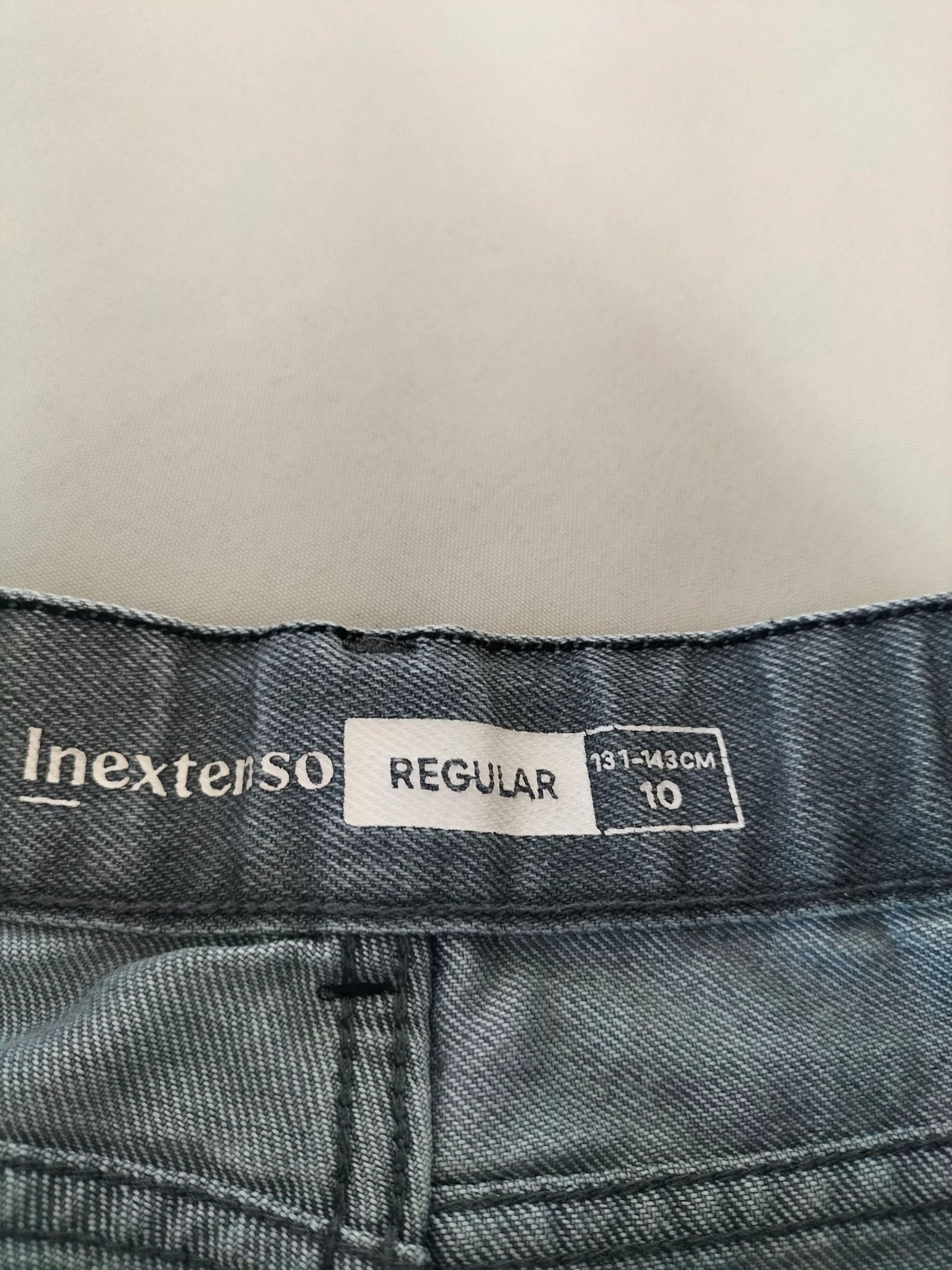 Jeans Regular 10 jaar | In Extenso | Uitstekende staat | Grijs – photo 5